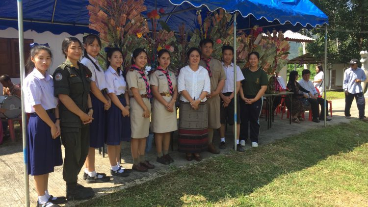 พิธีทำบุญทอดกฐินสามัคคีอำเภอแม่ทา