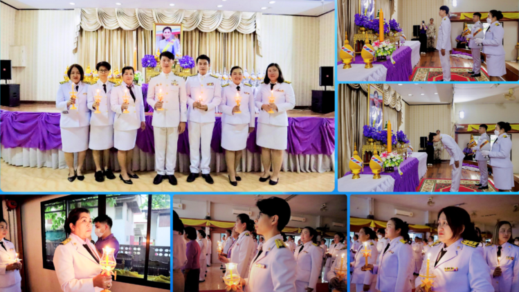 ร่วมพิธีถวายพระพรชัยมงคล สมเด็จพระนางเจ้าสุทิดา ฯ ณ อำเภอแม่ทา